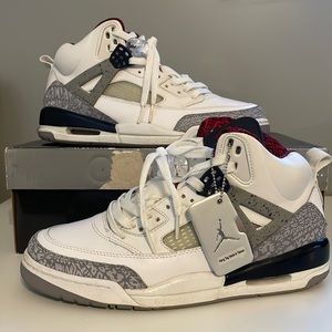 Air Jordan spiz’ikes 2007 white/cement grey